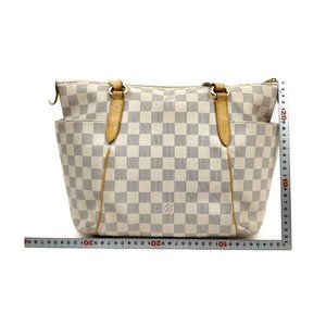 AUTHENTIC Louis Vuitton Totally PM Damier Azur Preowned – Jj's